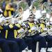 Members of the Michigan marching band perform during pre game against Northwester an Michigan Stadium on Saturday. Melanie Maxwell I AnnArbor.com